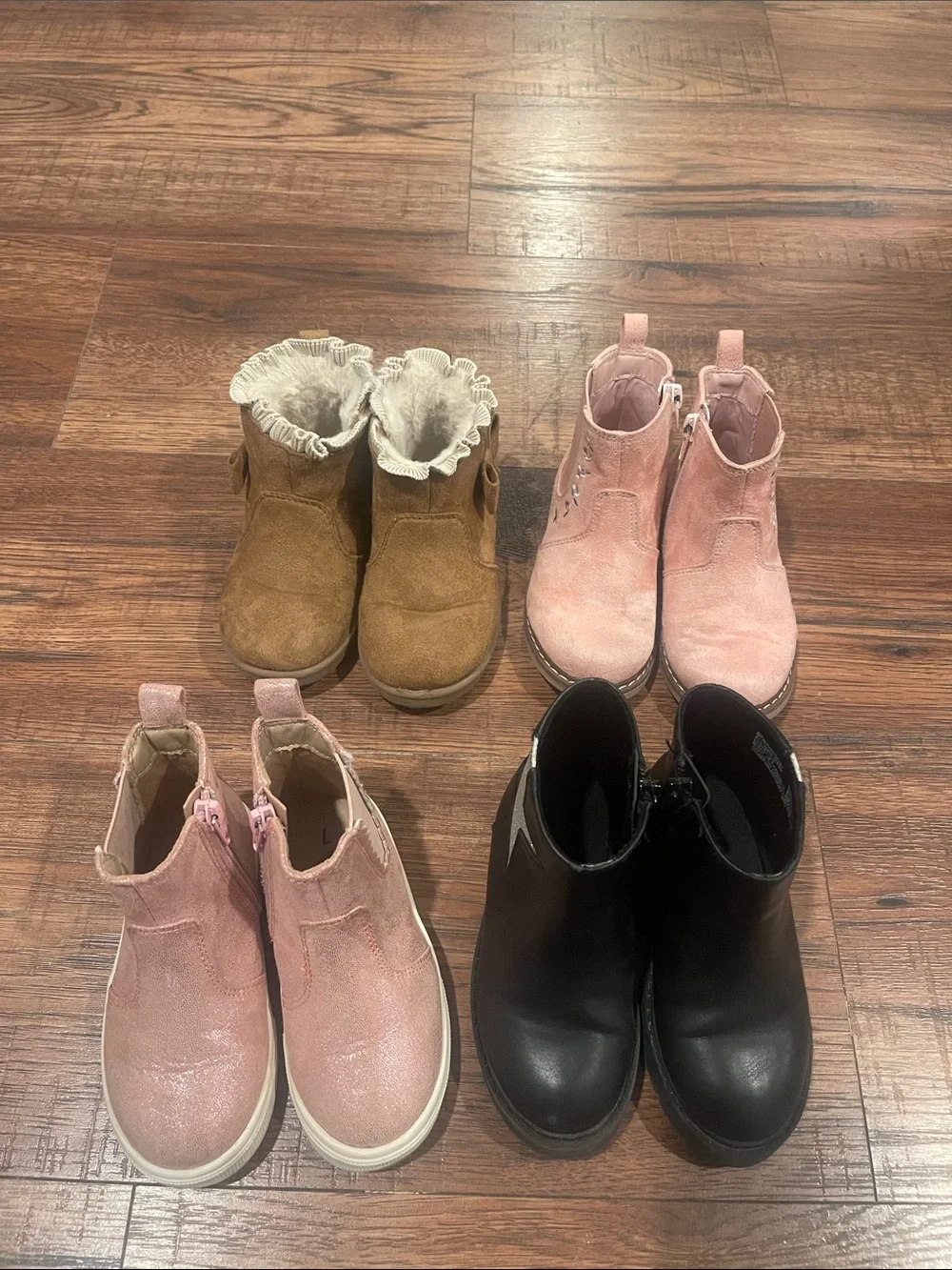 Girls size 7c boot bundle